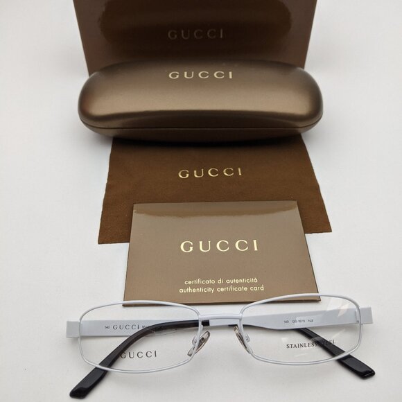🕶️Made in Italy! Gucci GG1879 NJI Eyeglasses 54/17 140EUT418🕶️